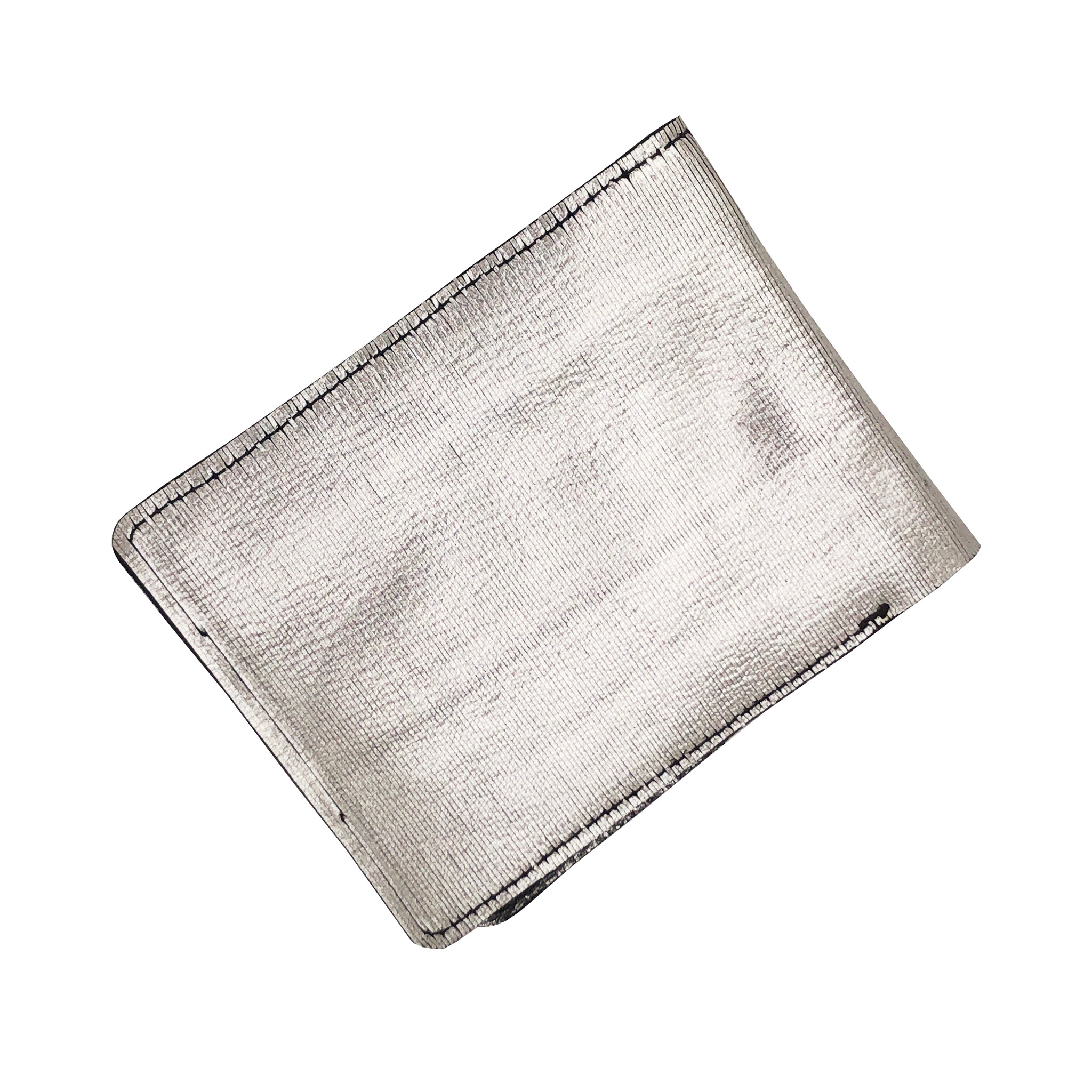 Bill Fold Wallet - Silver
