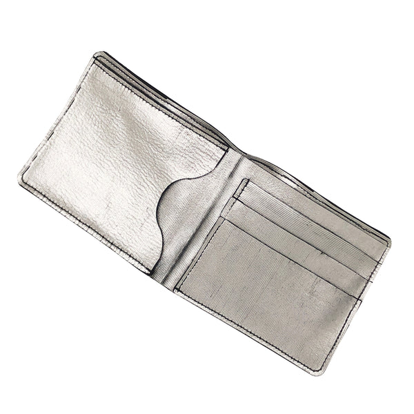 Bill Fold Wallet - Silver